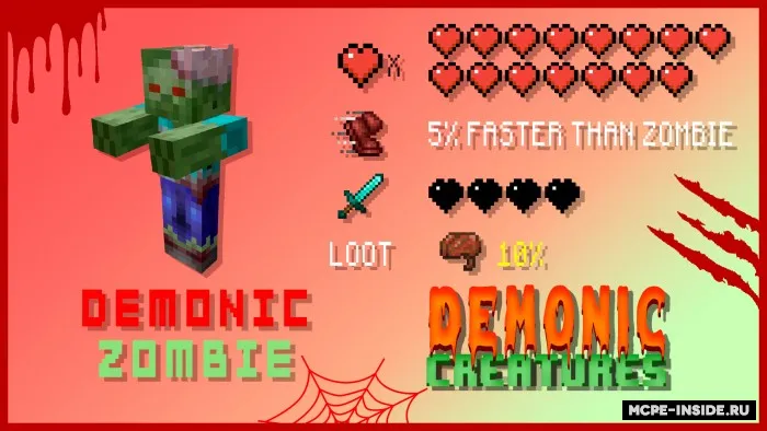 Demonlar — Minecraft mod, rasm 1