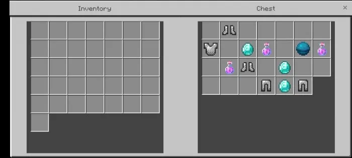 Sandiqdagi o'zgartirilgan buyumlar — Minecraft mod, rasm 2