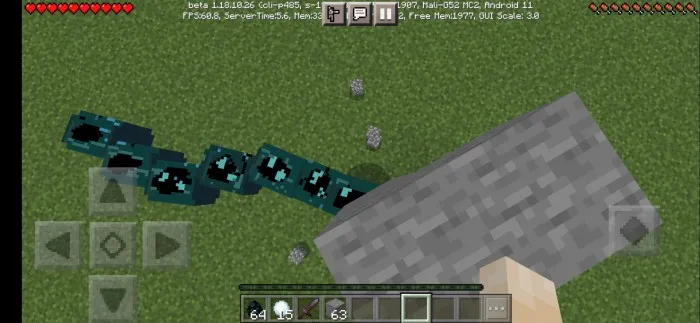 Skulk chuvalchang — Minecraft mod, rasm 3