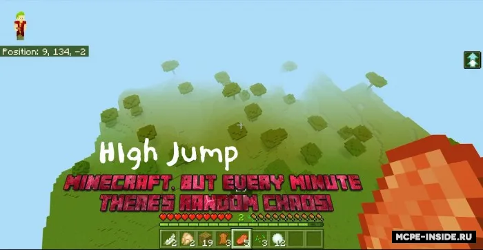 Minecraft, lekin har daqiqada tasodifiy tartibsizlik sodir boʻladi — Minecraft mod, rasm 1