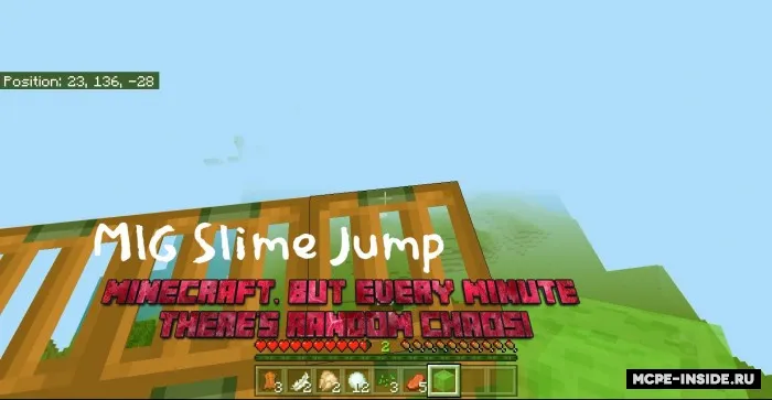Minecraft, lekin har daqiqada tasodifiy tartibsizlik sodir boʻladi — Minecraft mod, rasm 2