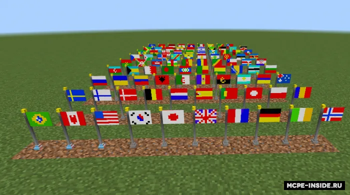 Bayroqlar — Minecraft mod, rasm 2