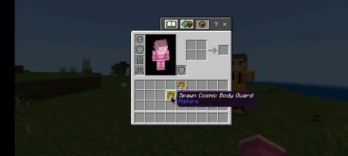 Kosmik tansoqchi — Minecraft mod, rasm 1