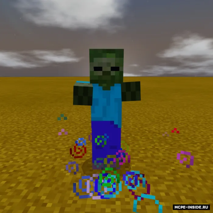 Dahshatli omon qolish — Minecraft mod, rasm 1