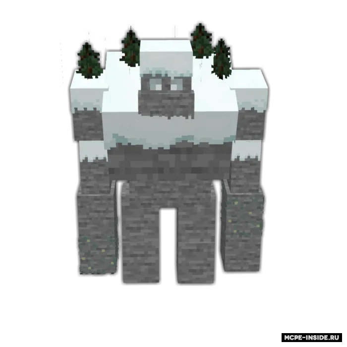 Tog‘ golem — Minecraft mod, rasm 1