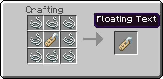 Uchar matn — Minecraft mod, rasm 3