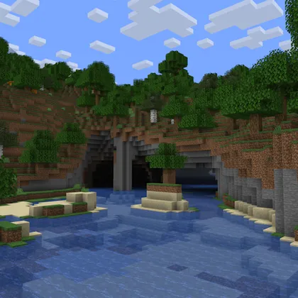 Underground Rivers — Minecraft mod, rasm 1
