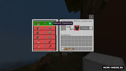 Minecraft, lekin golem super buyumlar sotadi