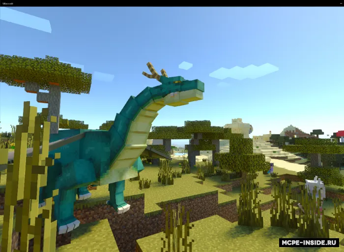 Kobayashi ajdahosi — Minecraft mod, rasm 1