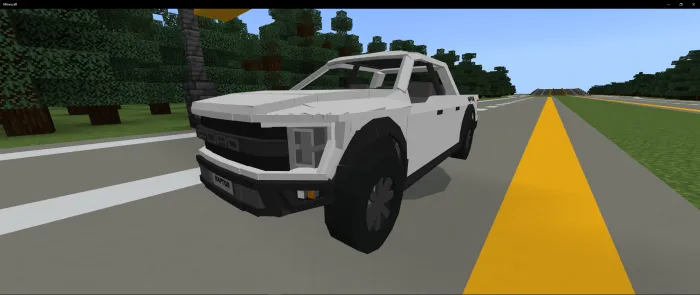 Ford Raptor 2021 — Minecraft mod, rasm 3