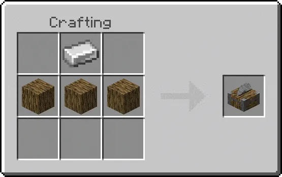Daraxt kesuvchi — Minecraft mod, rasm 1