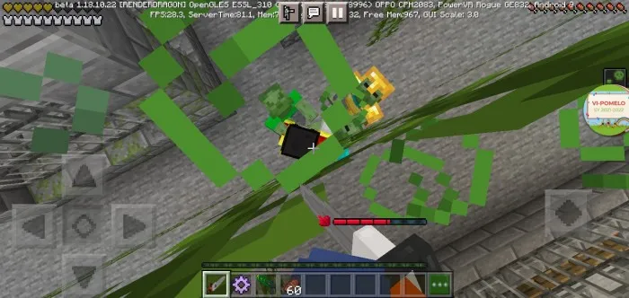 Vanilla zombi apokalipsisi — Minecraft mod, rasm 1