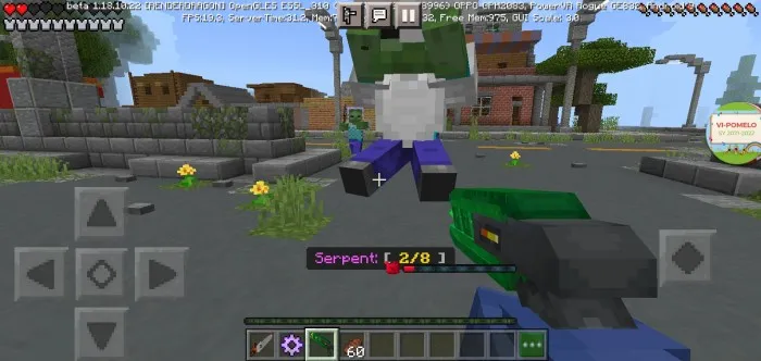 Vanilla zombi apokalipsisi — Minecraft mod, rasm 3