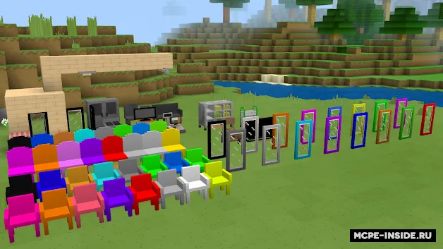 Mulk va jihozlar — Minecraft mod, rasm 3