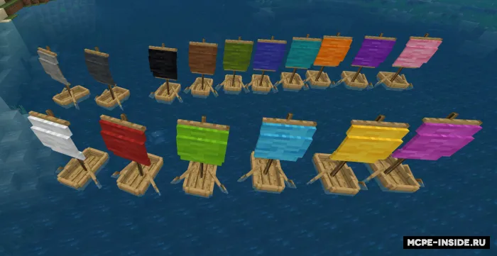Qayiqlar plyus — Minecraft mod, rasm 2