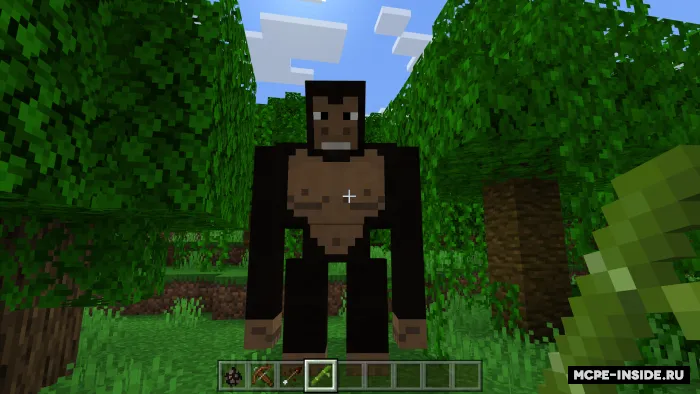Gorillalar va maymunlar — Minecraft mod, rasm 1