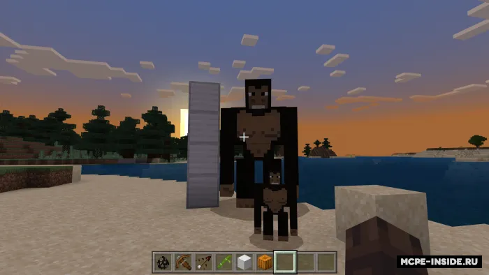 Gorillalar va maymunlar — Minecraft mod, rasm 2