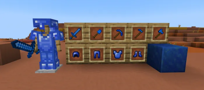 Vanilla asboblari + — Minecraft mod, rasm 2