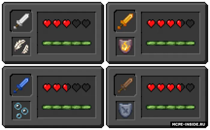 Elementar qilichlar — Minecraft mod, rasm 2