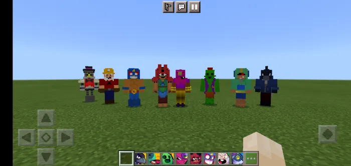 Brawl Stars — Minecraft mod, rasm 1