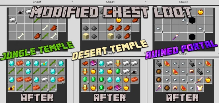 Sandiqlarda ko'p buyumlar — Minecraft mod, rasm 1