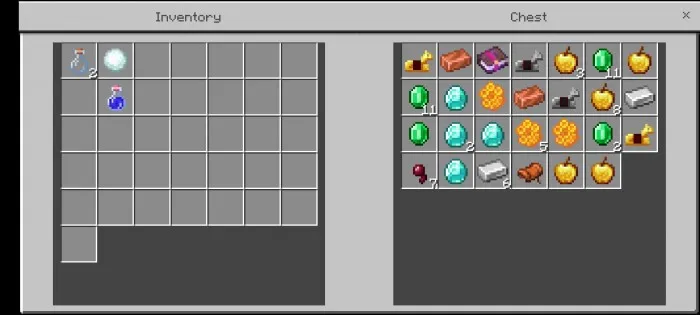 Sandiqlarda ko'p buyumlar — Minecraft mod, rasm 4