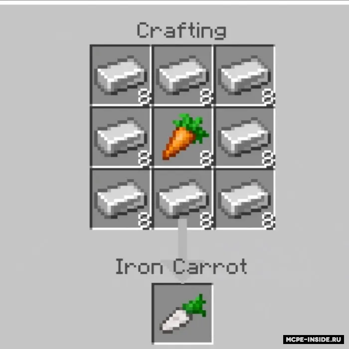 Retro sabzi + — Minecraft mod, rasm 4