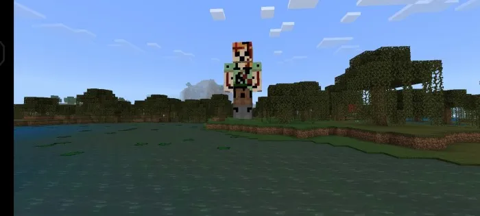 Creepypasta ulkan Alex — Minecraft mod, rasm 1