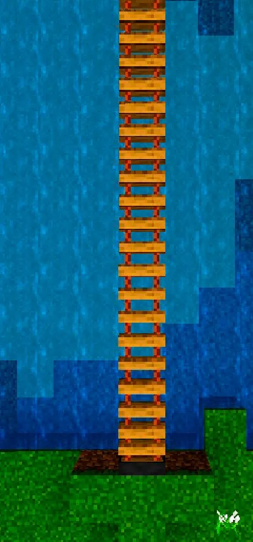 Darhol ko'prik — Minecraft mod, rasm 1