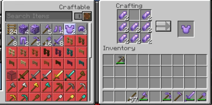 Foydali ametistlar — Minecraft mod, rasm 4