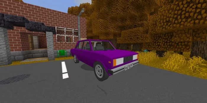 VAZ 2105 Jiguli — Minecraft mod, rasm 4