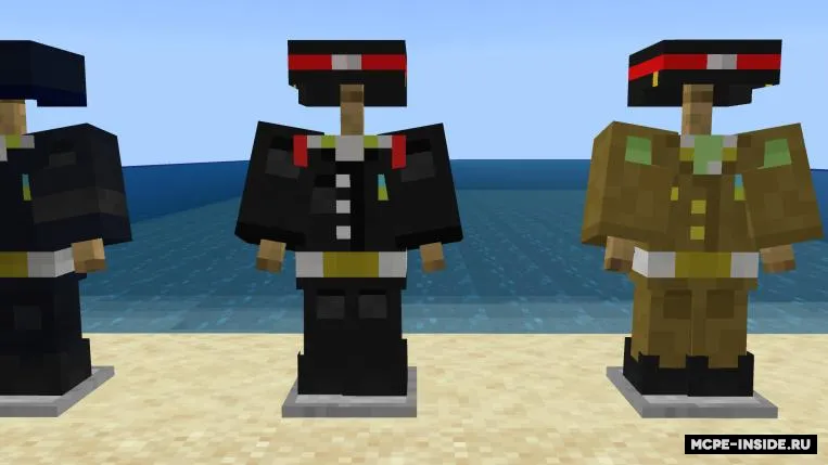 Britaniya armiyasi uniformasi — Minecraft mod, rasm 3
