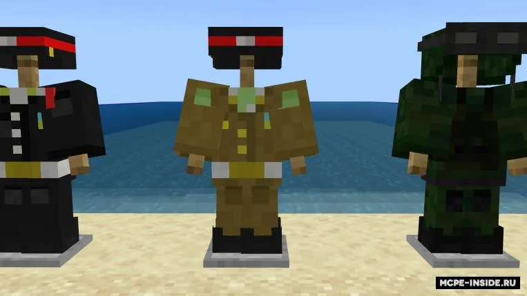 Britaniya armiyasi uniformasi — Minecraft mod, rasm 4