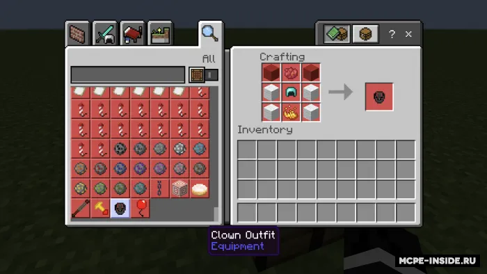 Qo'rqinchli masxaraboz — Minecraft mod, rasm 2