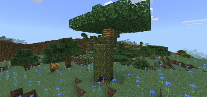 Ko'proq daraxt variantlari — Minecraft mod, rasm 3