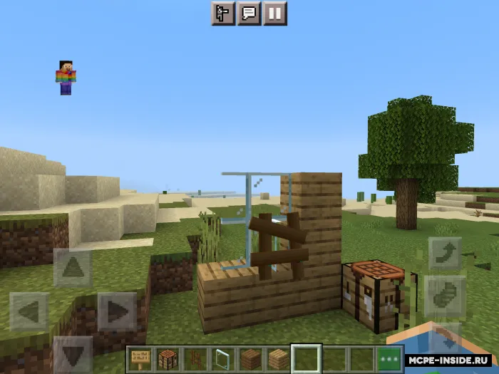 Yog'och barrikadalar — Minecraft mod, rasm 1