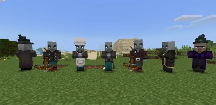 Qishloqliklar va qaroqchilar merosi — Minecraft mod, rasm 2