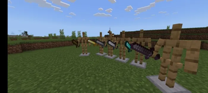 Qurollarni sozlash — Minecraft mod, rasm 1