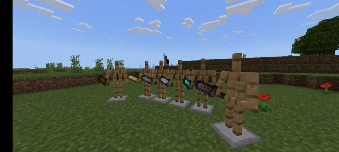 Qurollarni sozlash — Minecraft mod, rasm 2