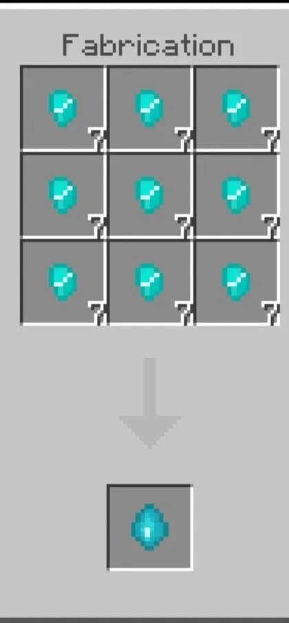 Olmos bo'lagi — Minecraft mod, rasm 4