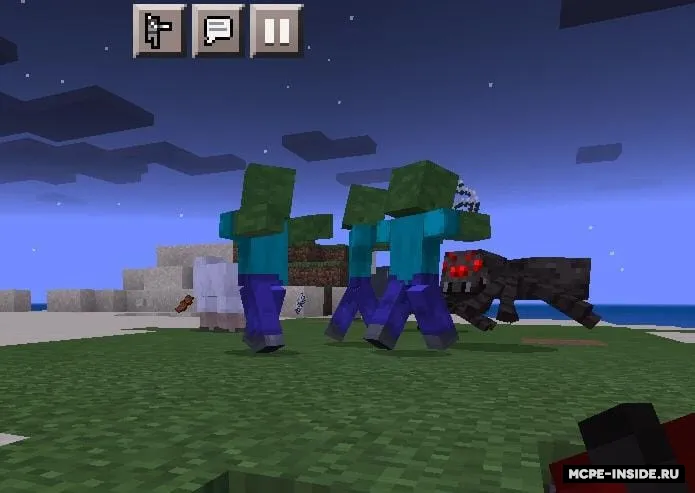 Zombi do'st — Minecraft mod, rasm 3