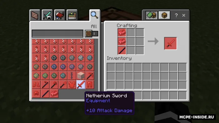 Nezerium rudasi — Minecraft mod, rasm 4