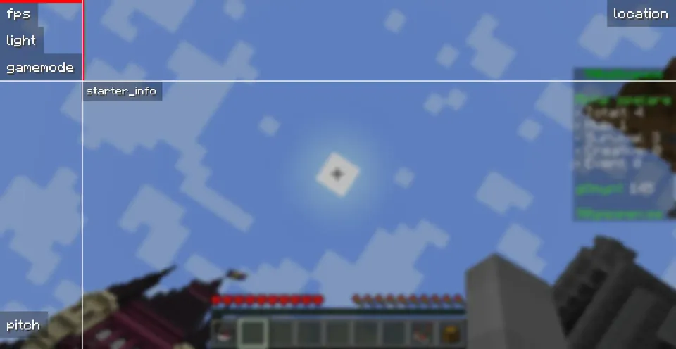 AdaptiveHUD — Minecraft mod, rasm 4