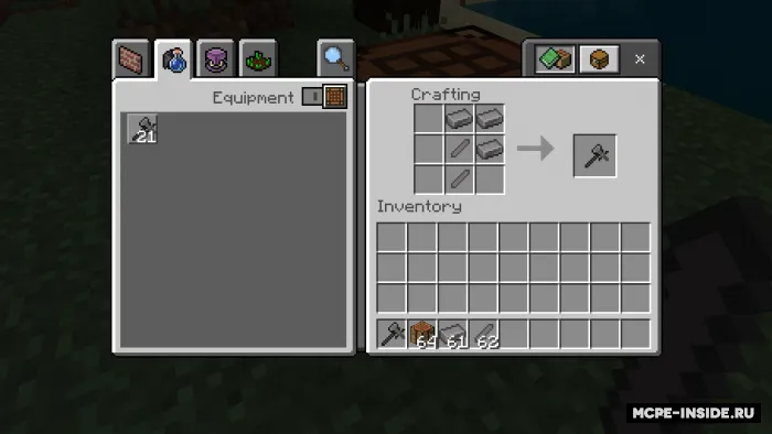 Temir jangovar bolta — Minecraft mod, rasm 2