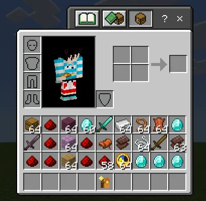 O'yinchi inventar saralovchisi — Minecraft mod, rasm 2