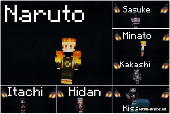 Shinobi xronikalari — Minecraft mod, rasm 1