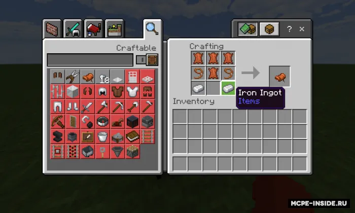 Ko'proq yasash retseptlari — Minecraft mod, rasm 2