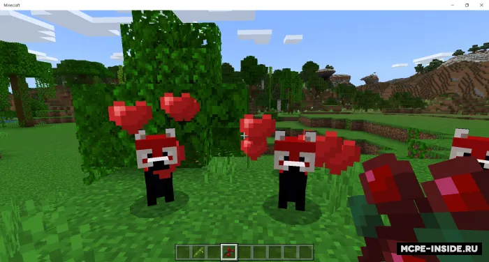 Qizil panda — Minecraft mod, rasm 3