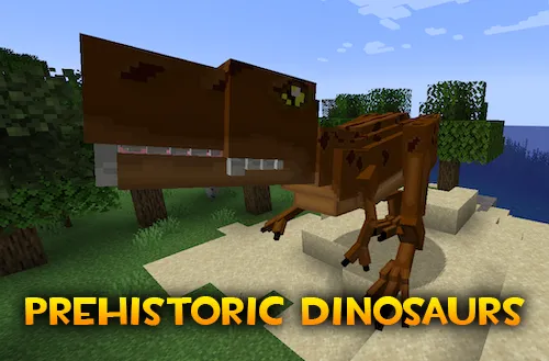Prehistoric Dinosaurs — Minecraft mod, rasm 1