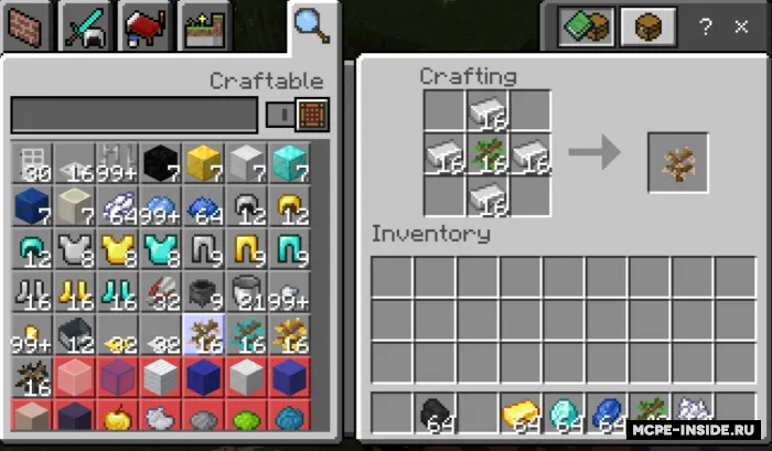 Ruda daraxtlari — Minecraft mod, rasm 2